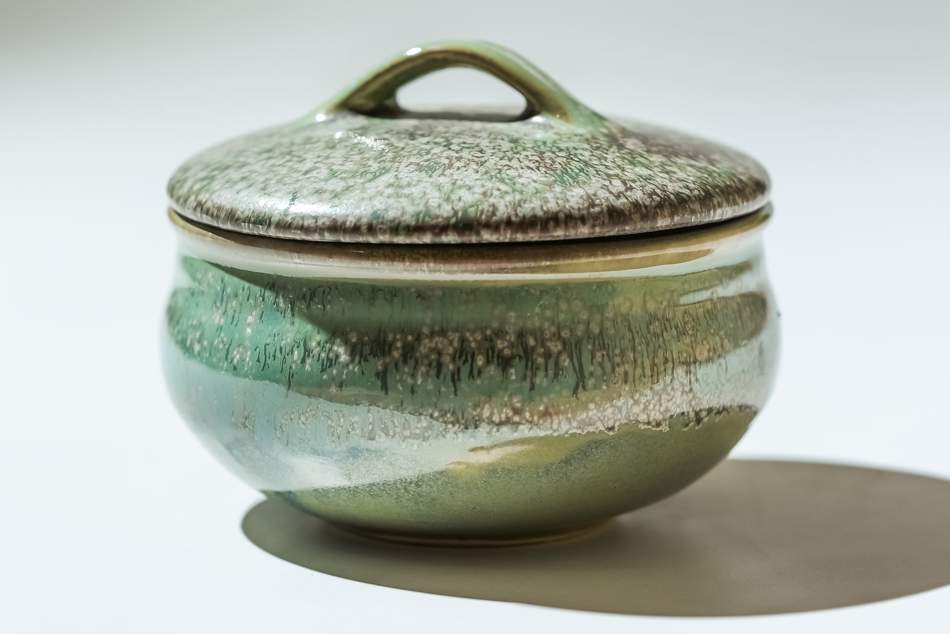 Sage Serving Handi With Lid