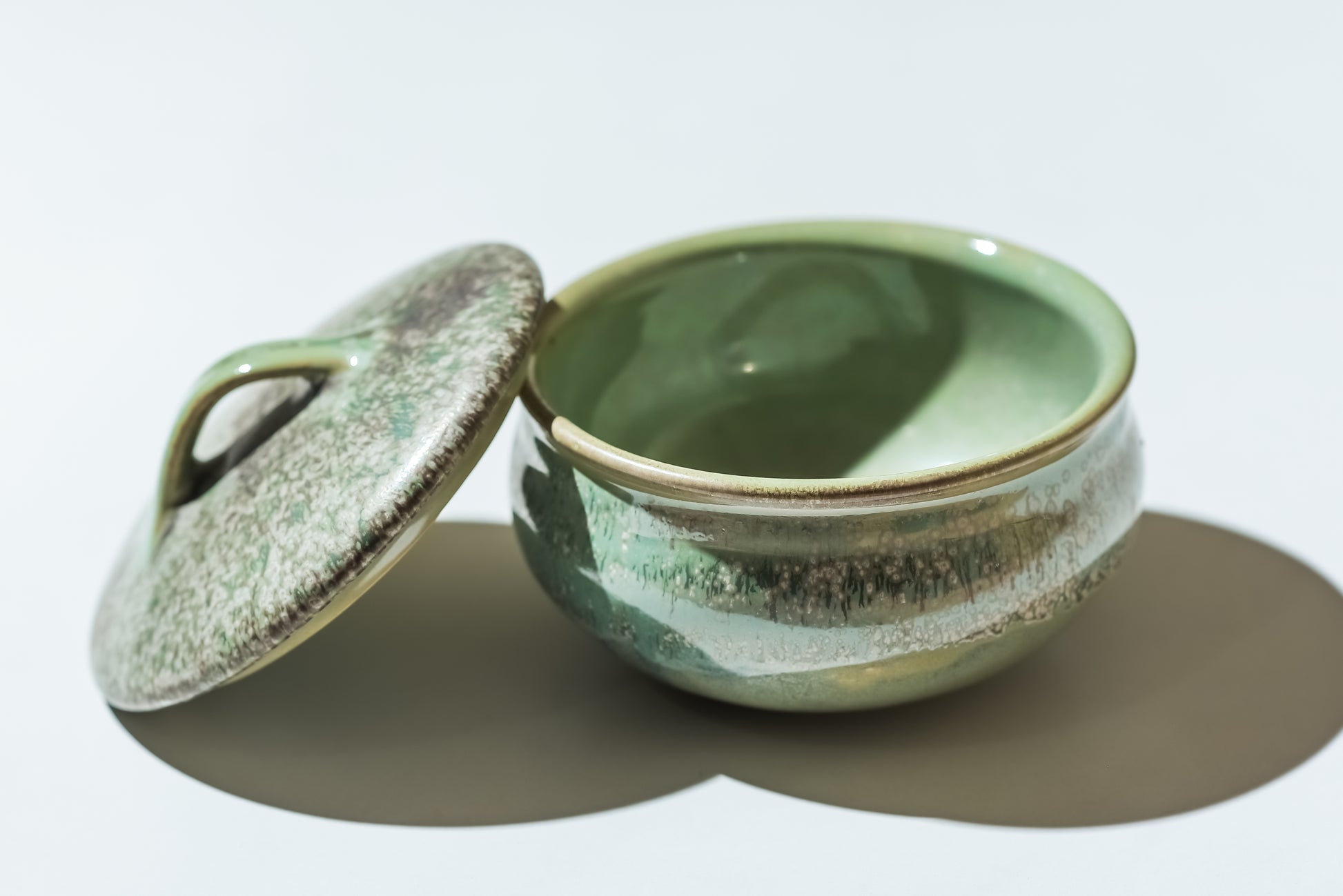 Sage Serving Handi With Lid